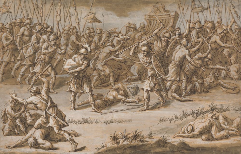 Illustration to "The Iliad" (between 1760 and 1769) by John Michael Rysbrack (Flemish, 1694-1770) Illustration to "The Iliad" (between 1760 and 1769) by John Michael Rysbrack (Flemish, 1694-1770)